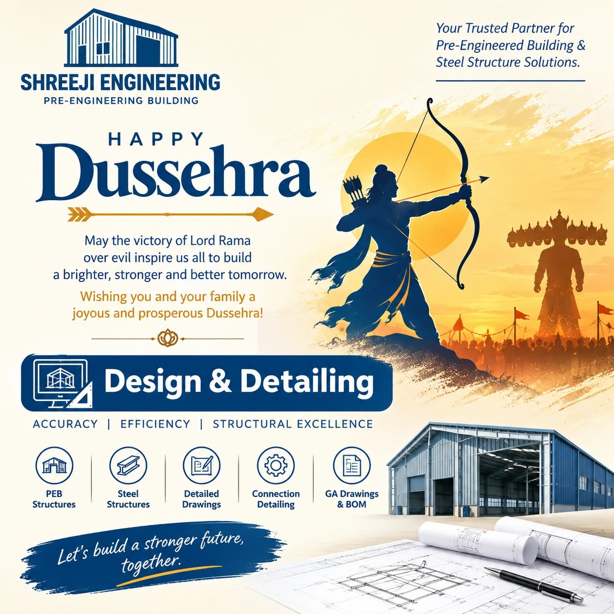 Happy and Prosperous Dussehra! ๐นโจ