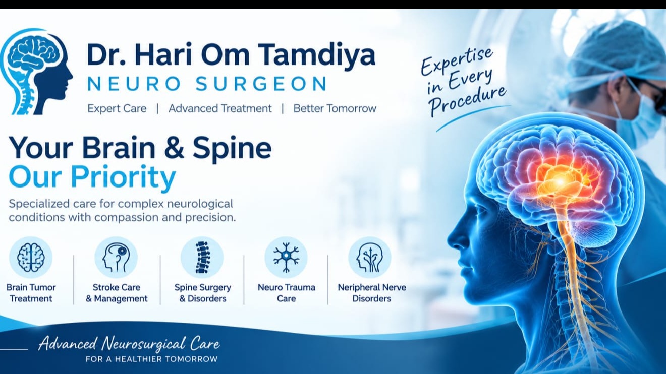 Expert Neurosurgeon for Brain & Spine Care in Pratap nagar jaipur