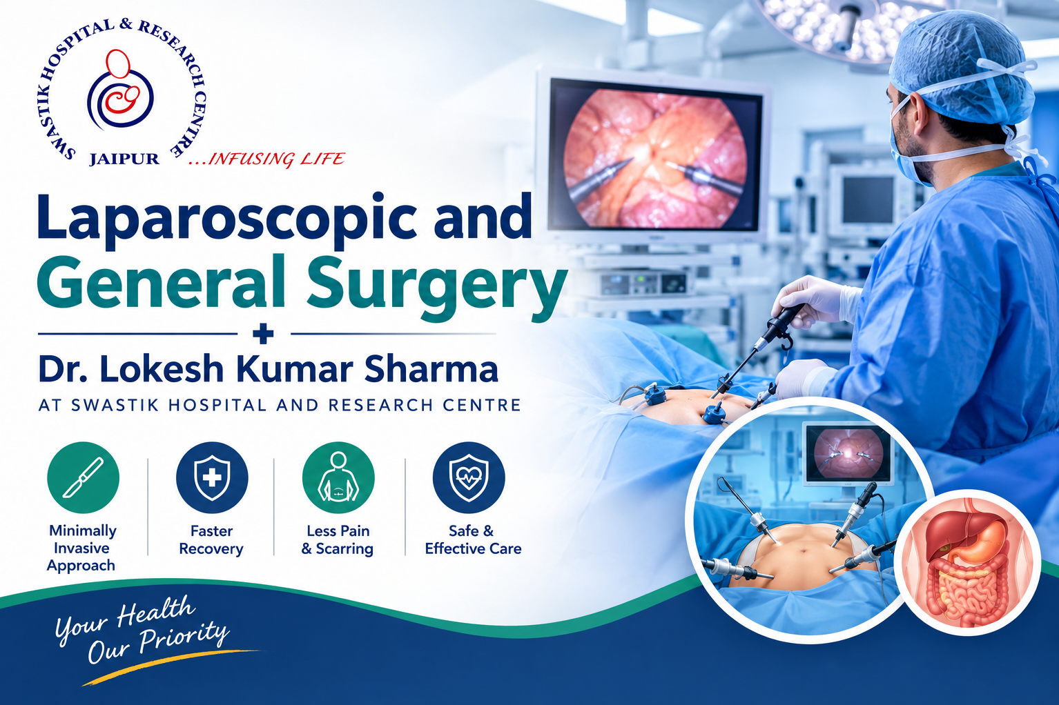 Laparoscopic and General Surgery in Jaipur | Dr. Lokesh Kumar Sharma