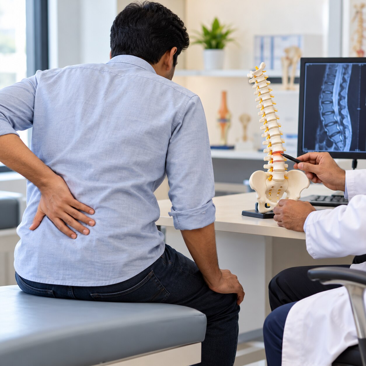 When Back Pain Needs Orthopaedic Care in Noida