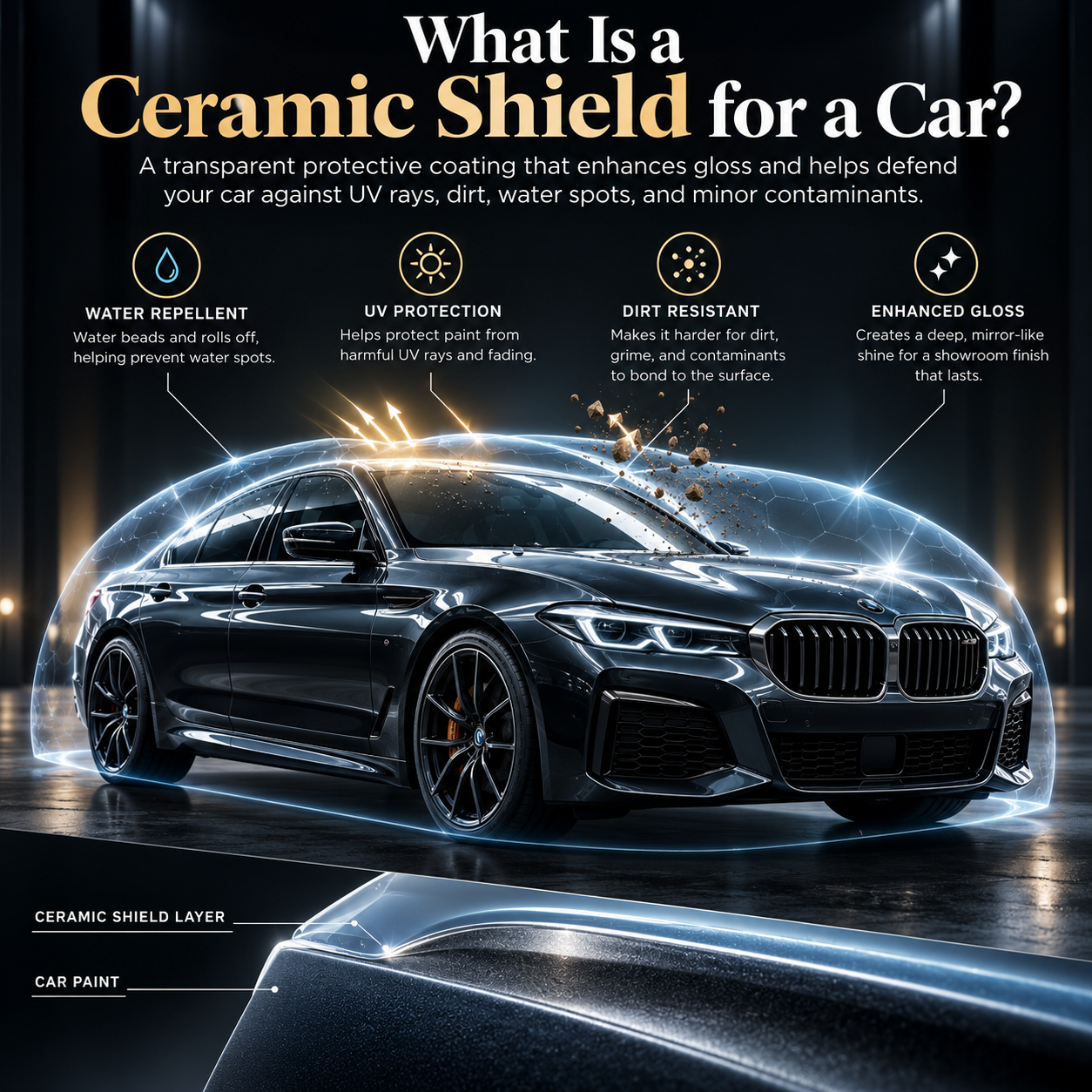 What Is a Ceramic Shield for a Car?