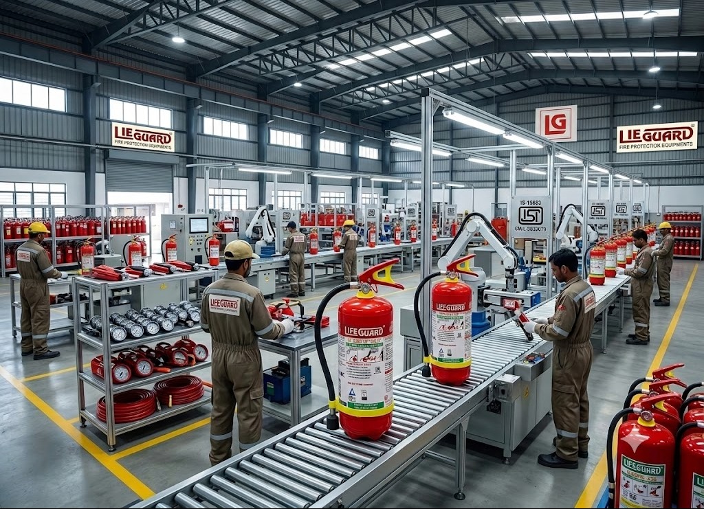 Manufacturing Plant Fire Suppression System Manufacturer in India