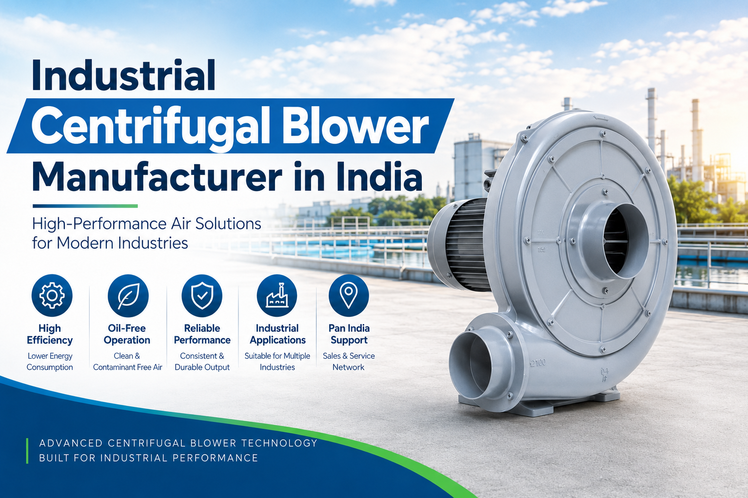 Industrial Centrifugal Blower Manufacturer in India