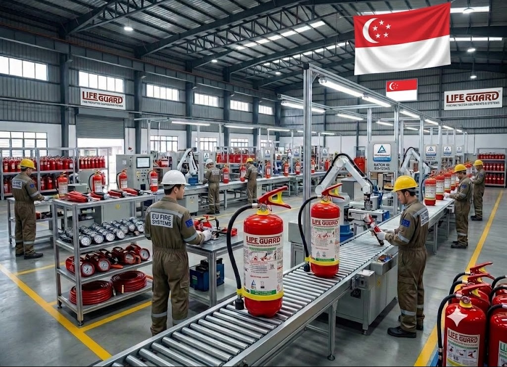Manufacturing Plant Fire Suppression Supplier in Asia