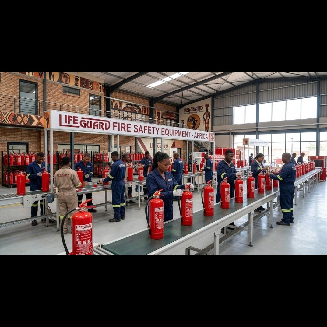 Manufacturing Plant Fire Suppression Solutions in Africa