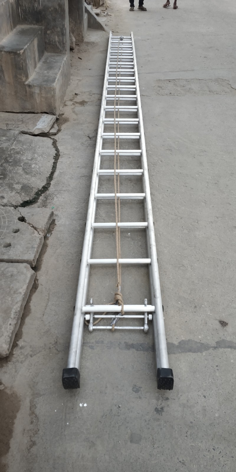Aluminium Wall Support Extension Ladder