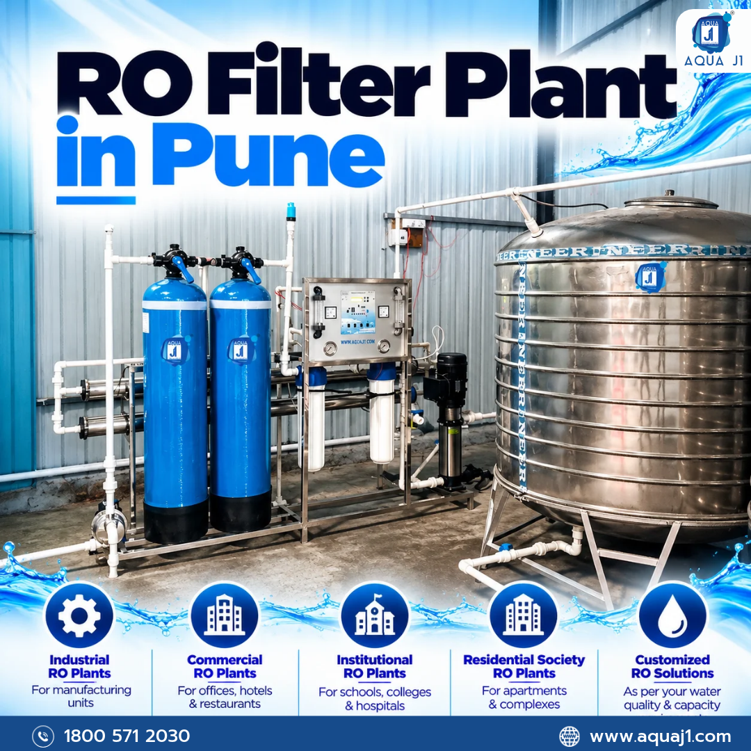RO Filter Plant in Pune | Aqua J1 Technologies