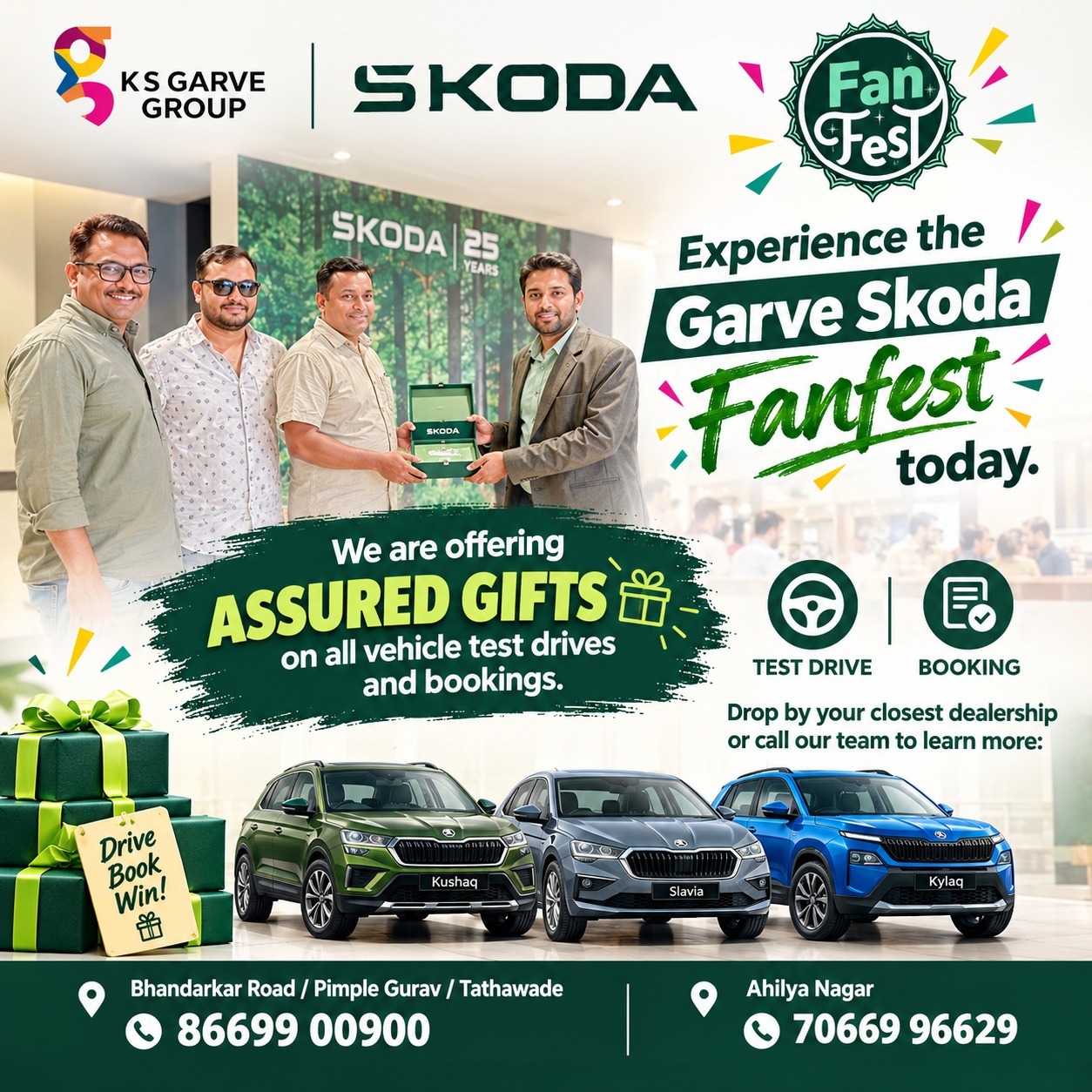 Experience the Garve Škoda FanFest – Drive, Book & Win!