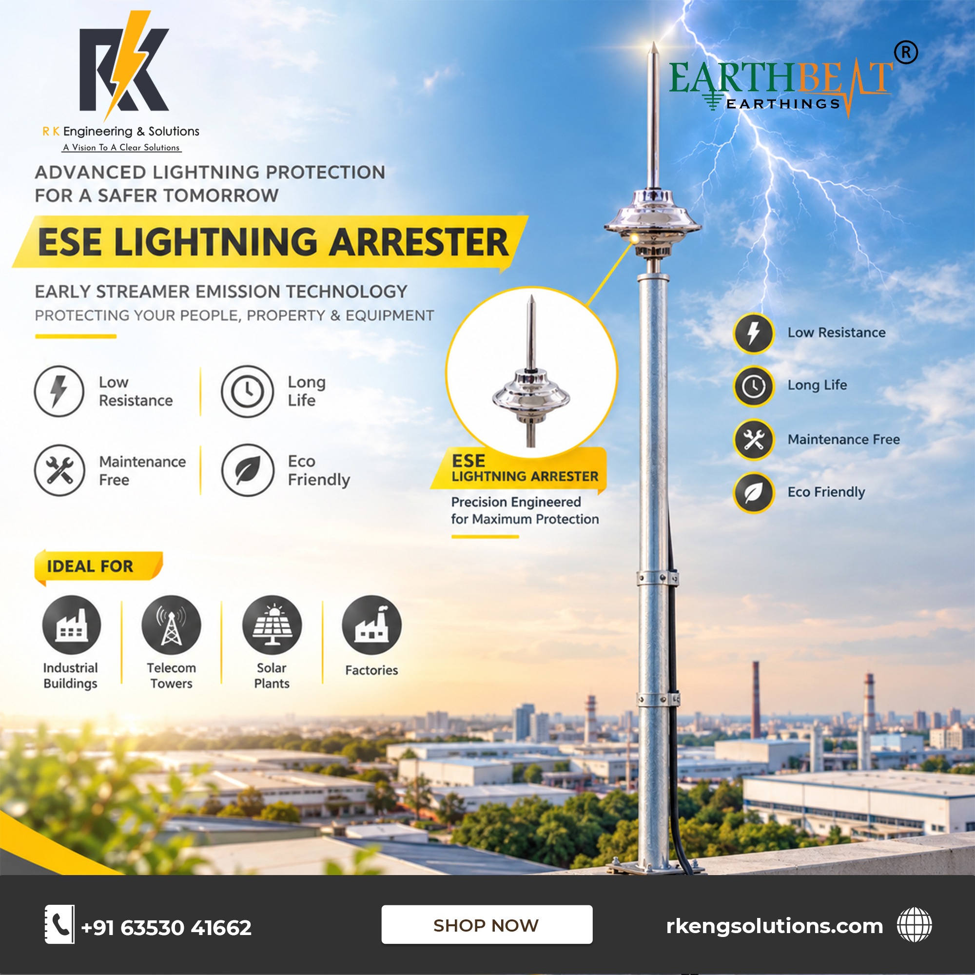 How to Choose the Best ESE Lighting Arrester Manufacturer for Your Project?