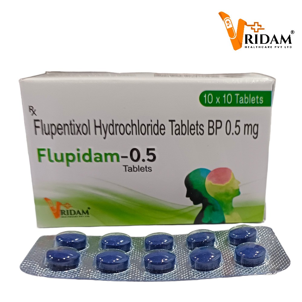 Flupenthixol 0.5 mg Tablet – Uses, Benefits, Dosage & Precautions