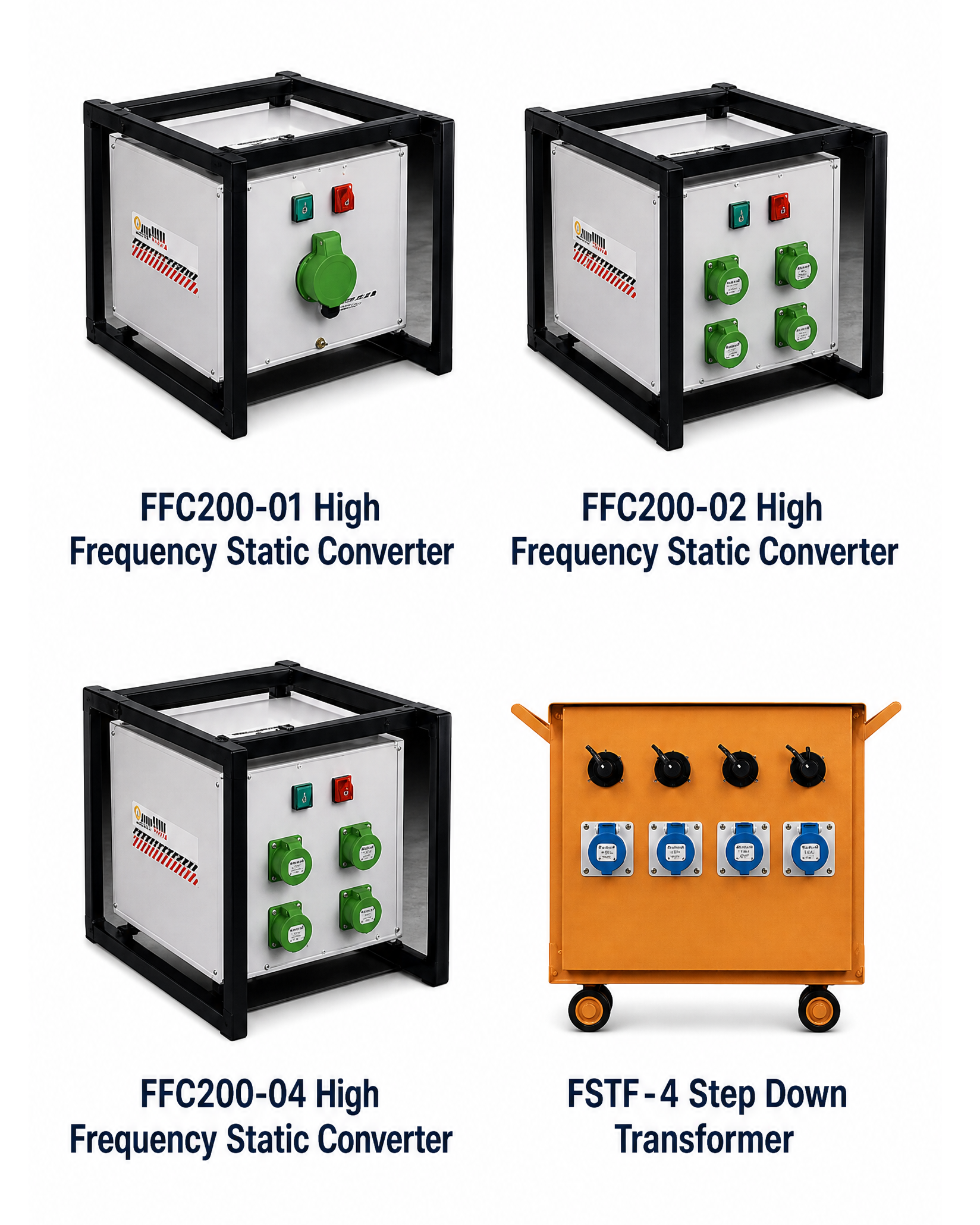 High Frequency Static Converter 200Hz | FFC200 Series for Concrete Vibrators & Screed Machines