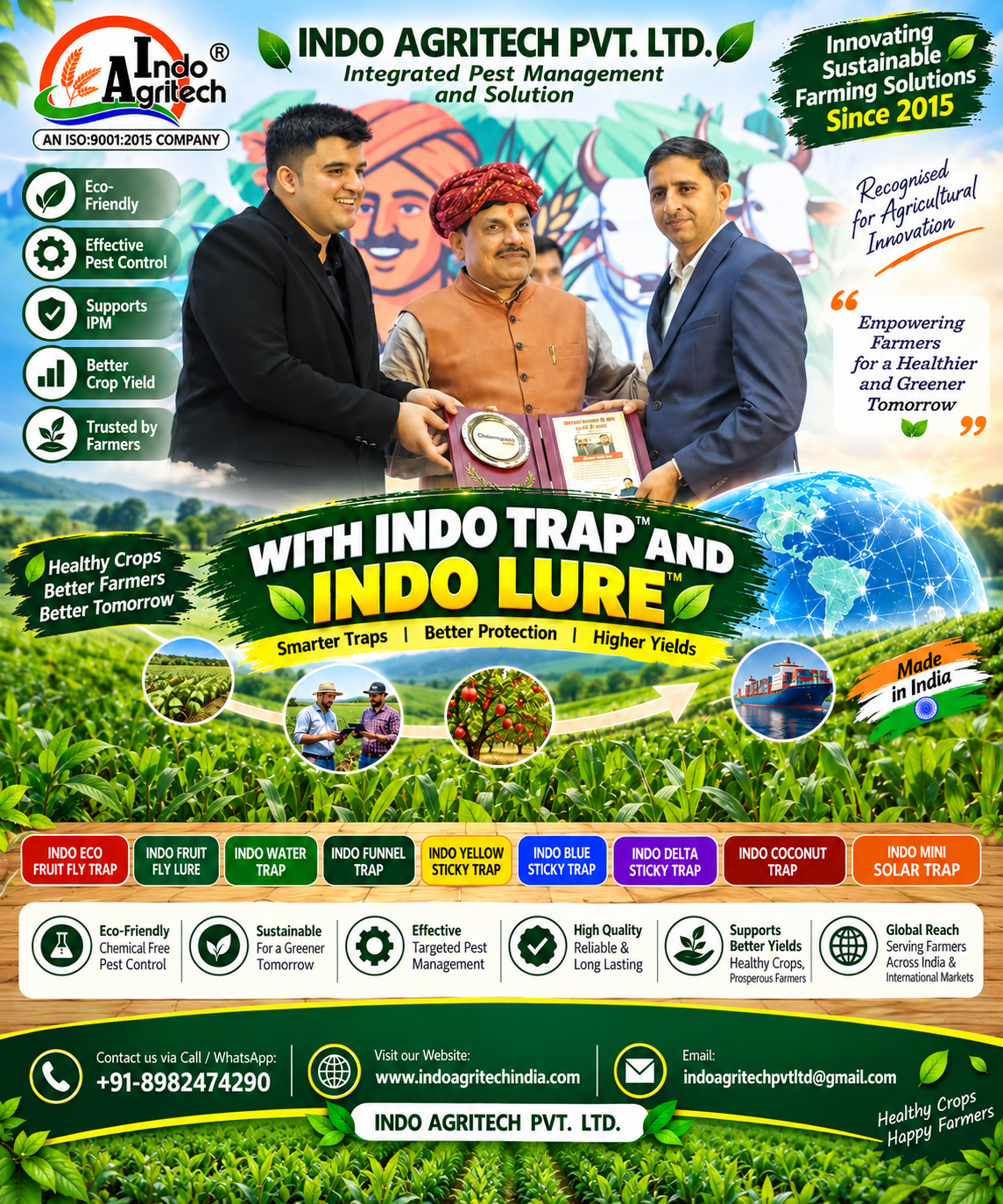 Indo Agritech Pvt. Ltd. – IPM Products & Agricultural Pest Management Solutions Manufacturer in Indi