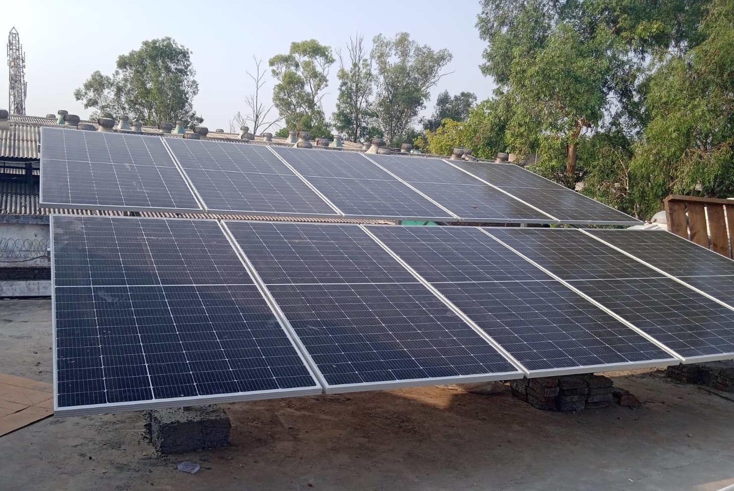 RESIDENTIAL SOLAR PANEL INSTALLATION IN AMBAWADI, AHMEDABAD