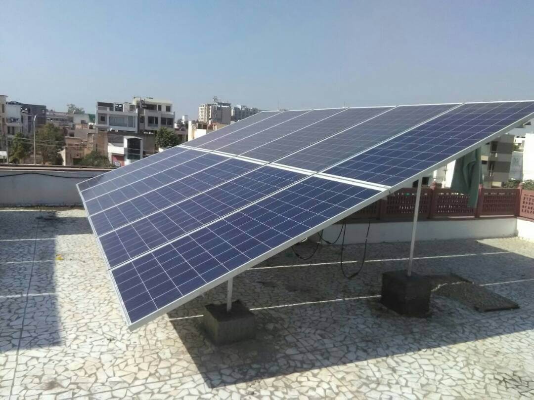 RESIDENTIAL SOLAR PANEL INSTALLATION IN PRAHLAD NAGAR, AHMEDABAD