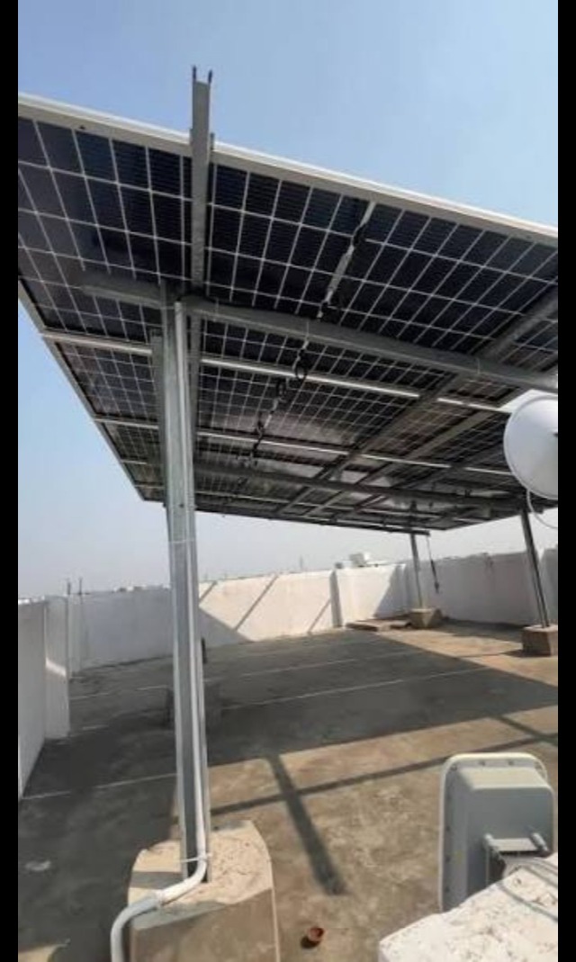 RESIDENTIAL SOLAR PANEL INSTALLATION IN BOPAL, AHMEDABAD