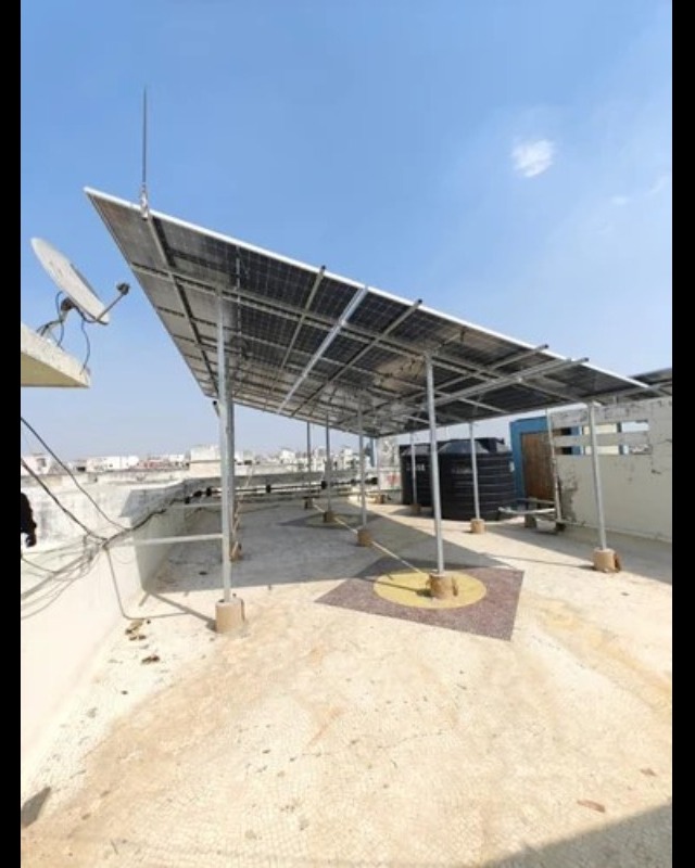 RESIDENTIAL SOLAR PANEL INSTALLATION IN SOUTH BOPAL, AHMEDABAD