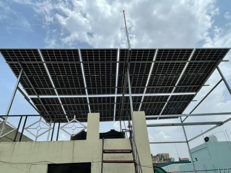 RESIDENTIAL SOLAR PANEL INSTALLATION IN VAISHNODEVI CIRCLE, AHMEDABAD