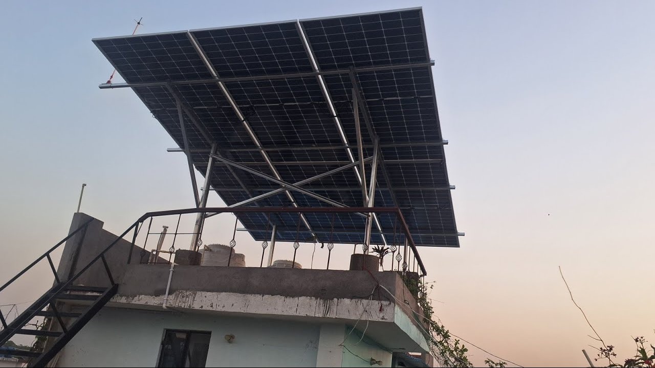 RESIDENTIAL SOLAR PANEL INSTALLATION IN SABARMATI, AHMEDABAD