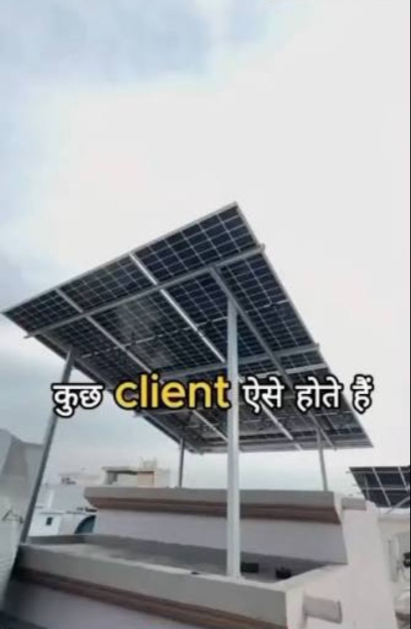 RESIDENTIAL SOLAR PANEL INSTALLATION IN NARODA, AHMEDABAD