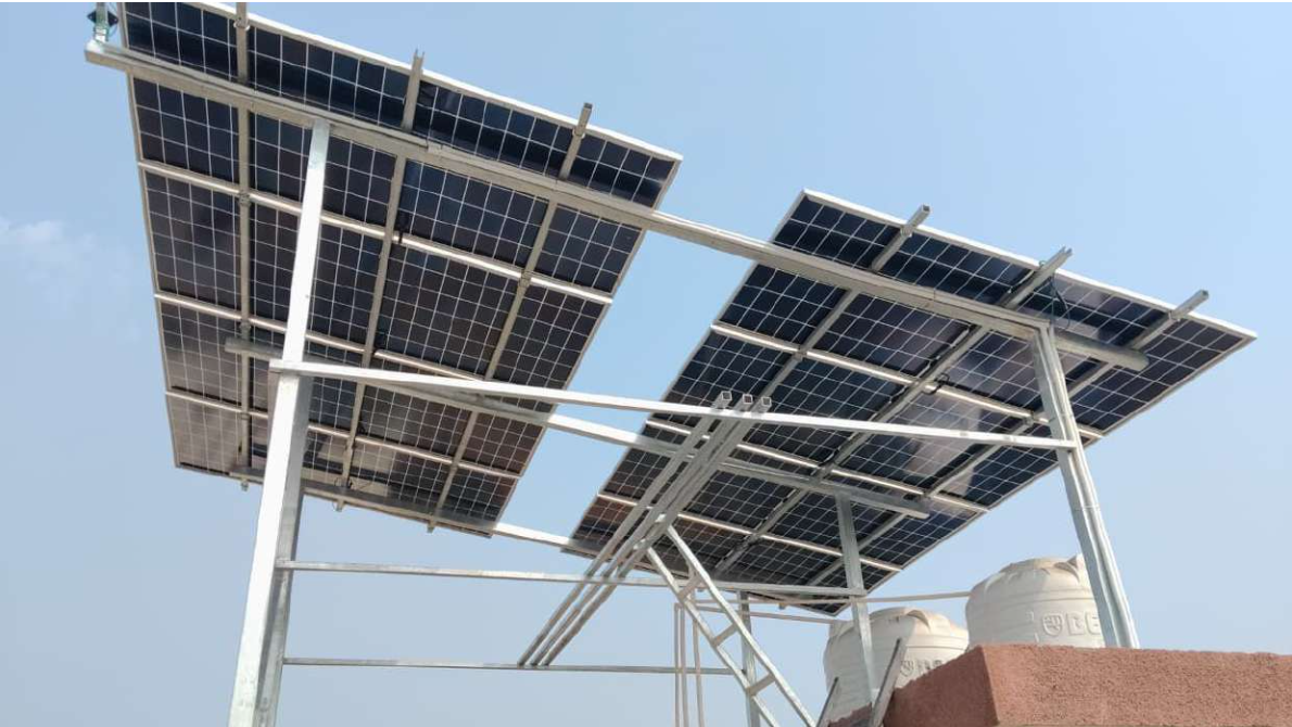 RESIDENTIAL SOLAR PANEL INSTALLATION IN ELLISE BRIDGE, AHMEDABAD