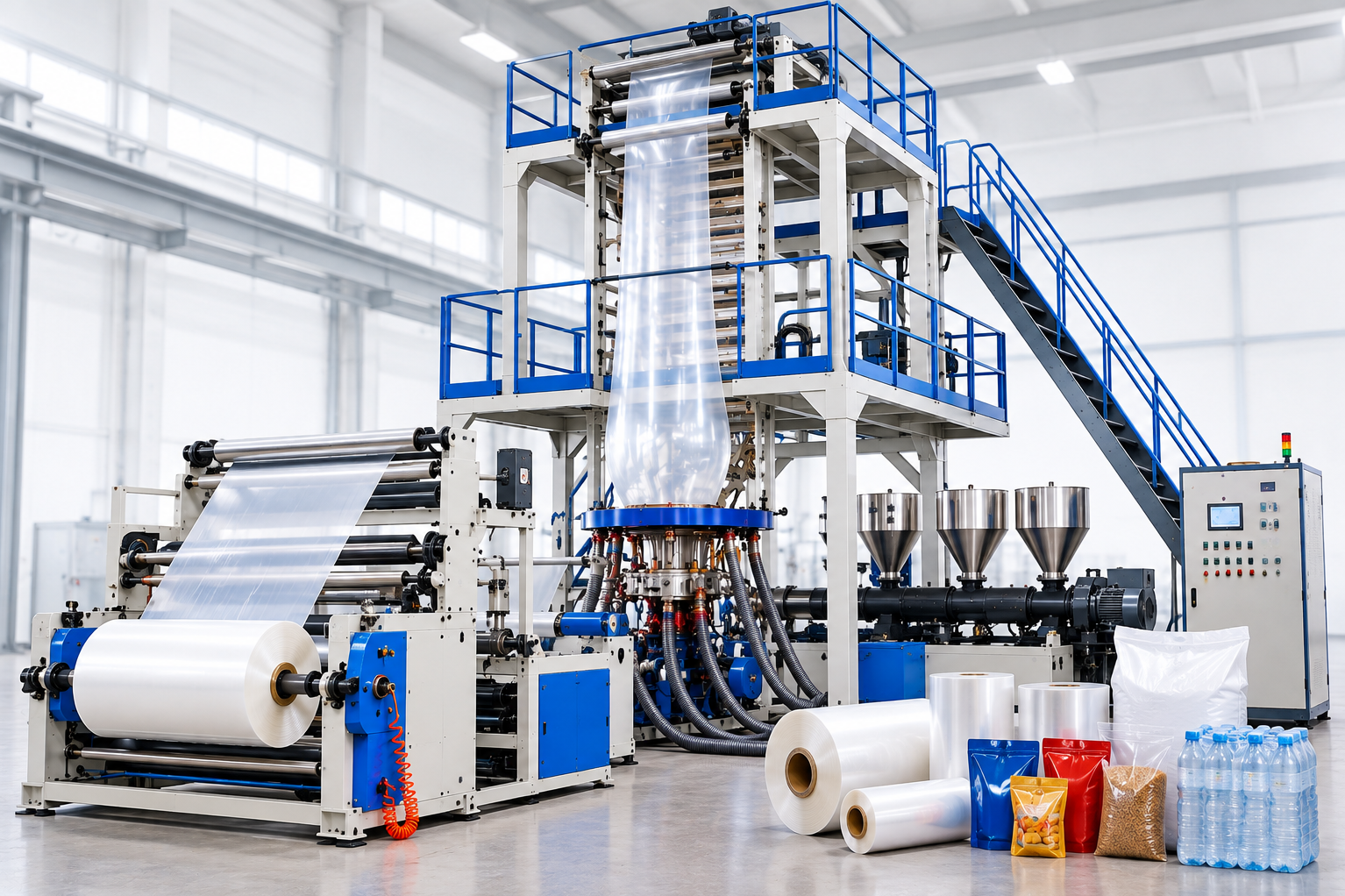 Where an ABA Blown Film Plant Machine Manufacturer Fits Into Packaging Production