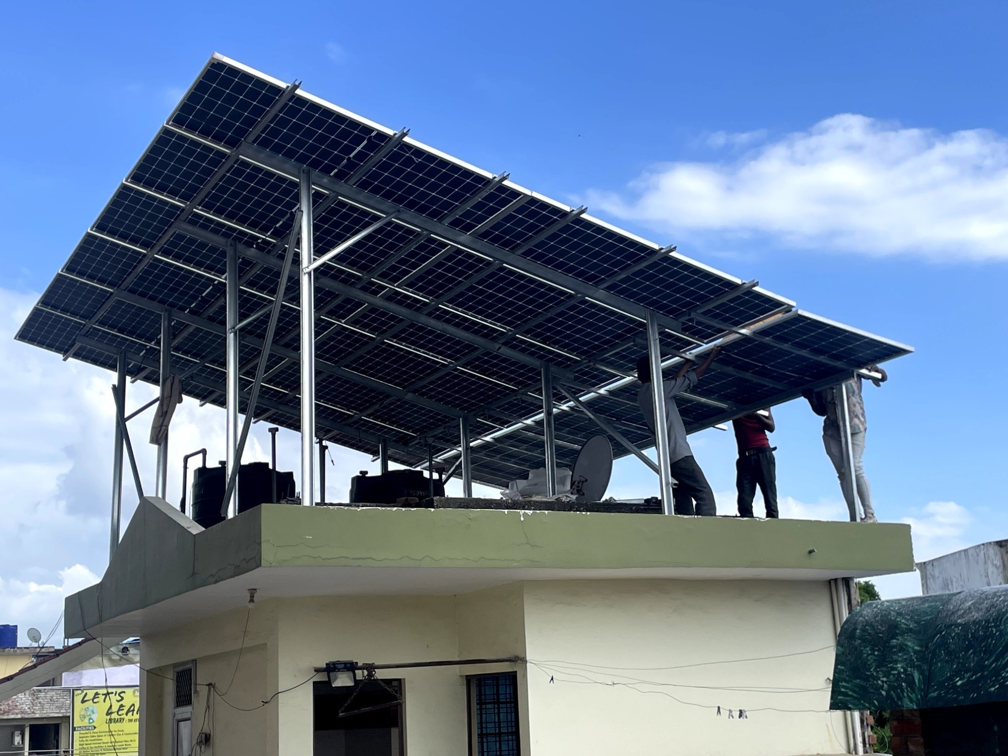 RESIDENTIAL SOLAR PANEL INSTALLATION IN SHAHIBAUG, AHMEDABAD