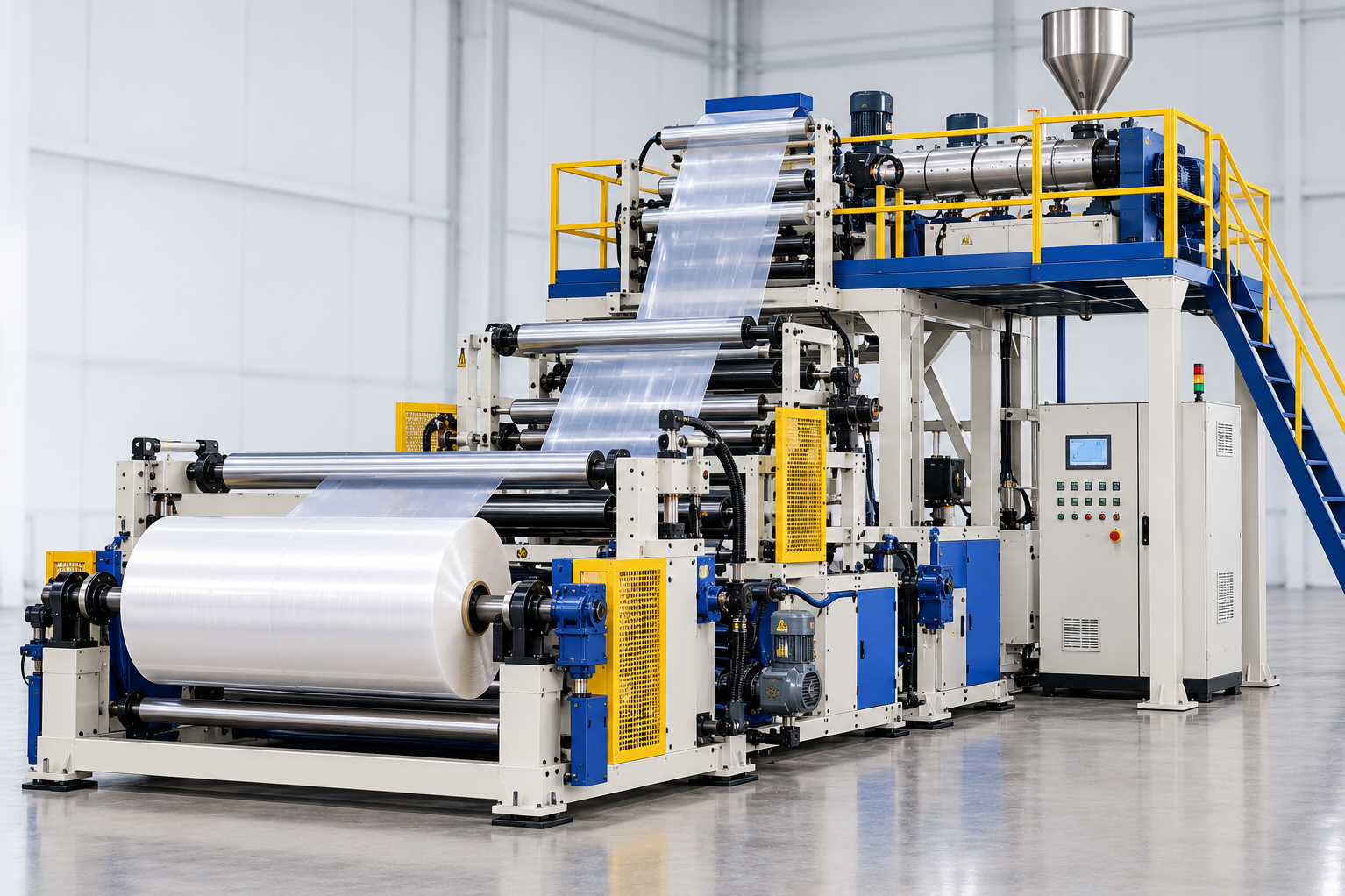 Stretch Film Machine Manufacturer Buying Guide for Industrial Film Producers