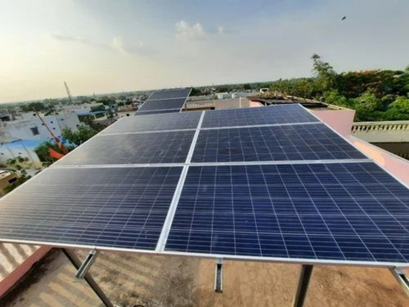 RESIDENTIAL SOLAR PANEL INSTALLATION IN ISANPUR, AHMEDABAD