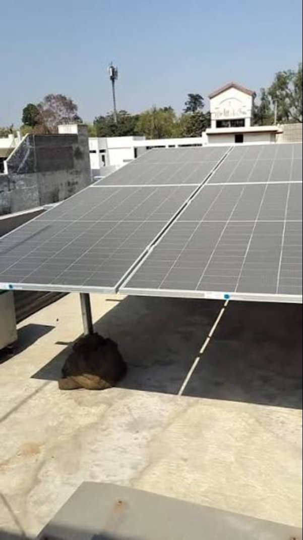 RESIDENTIAL SOLAR PANEL INSTALLATION IN LAMBHA, AHMEDABAD