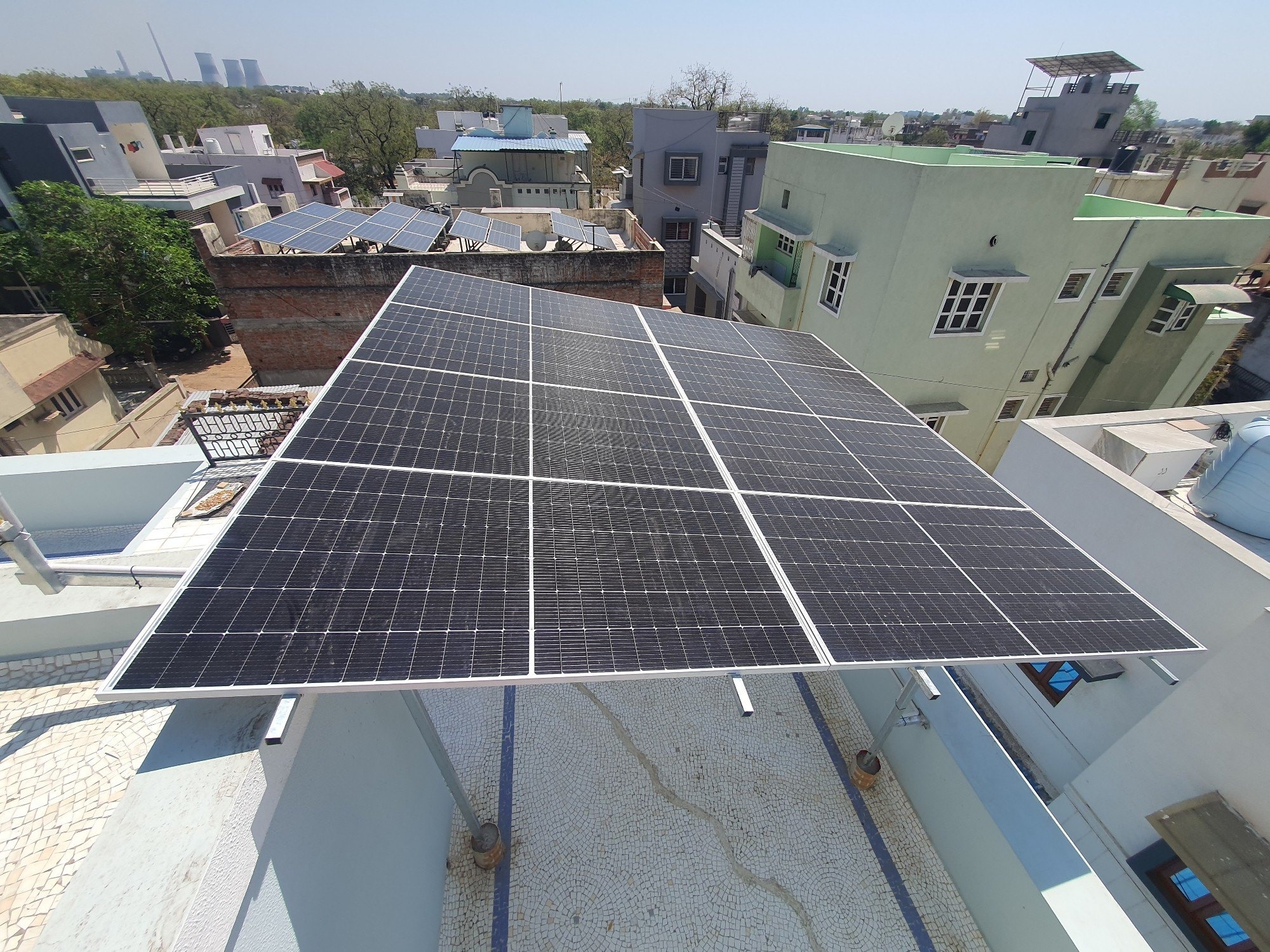 RESIDENTIAL SOLAR PANEL INSTALLATION IN DARIYAPUR, AHMEDABAD