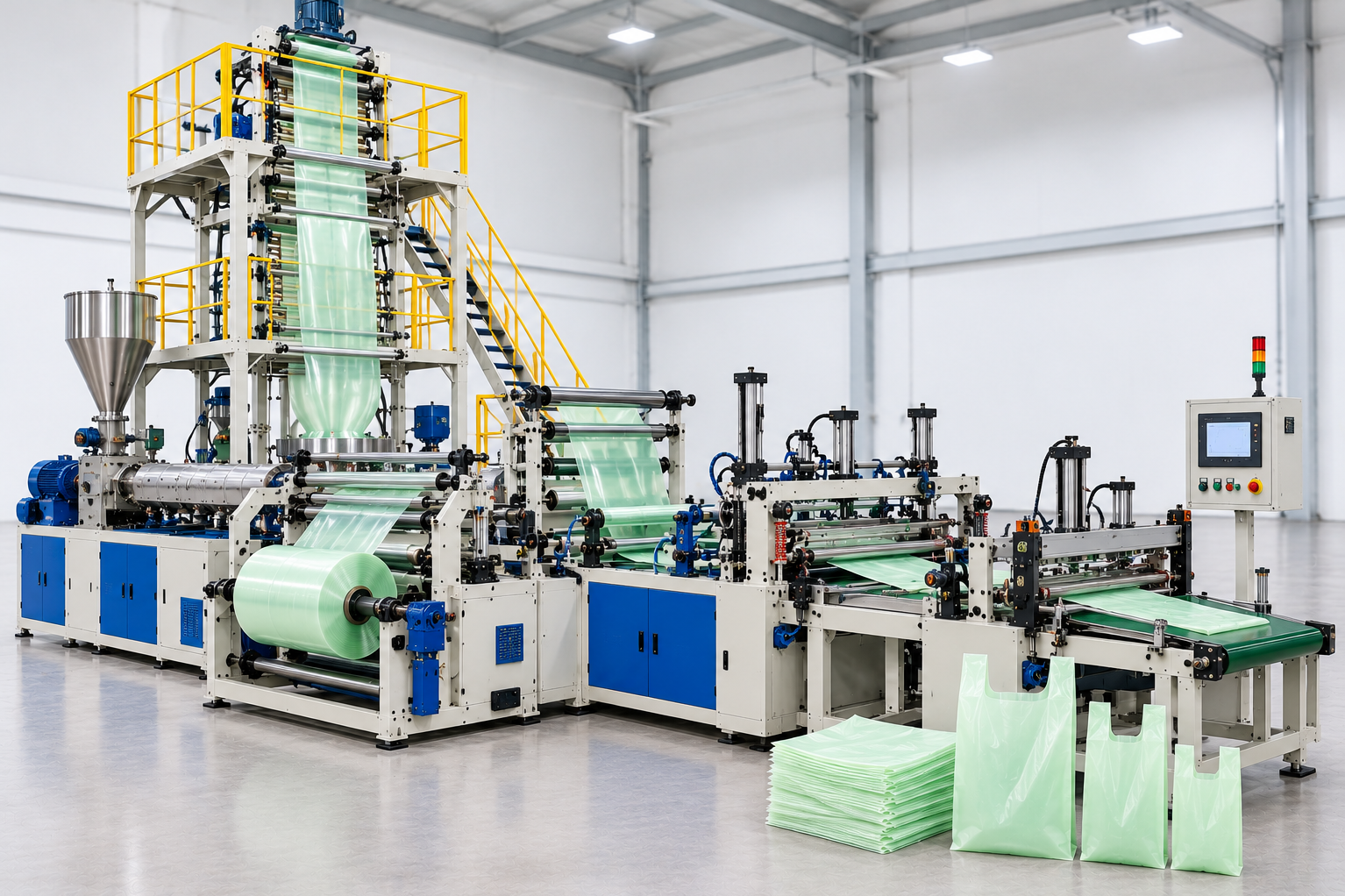 How to Select a Bioplastic Bag Making Machine Manufacturer for a Production-Ready Factory