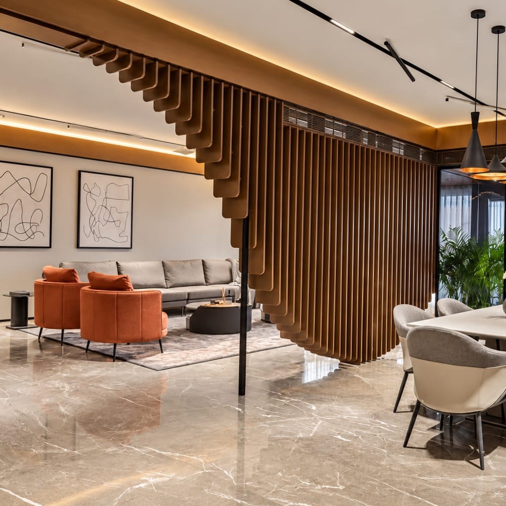 Luxury Living and Dining Interior Design | Anna Nagar
