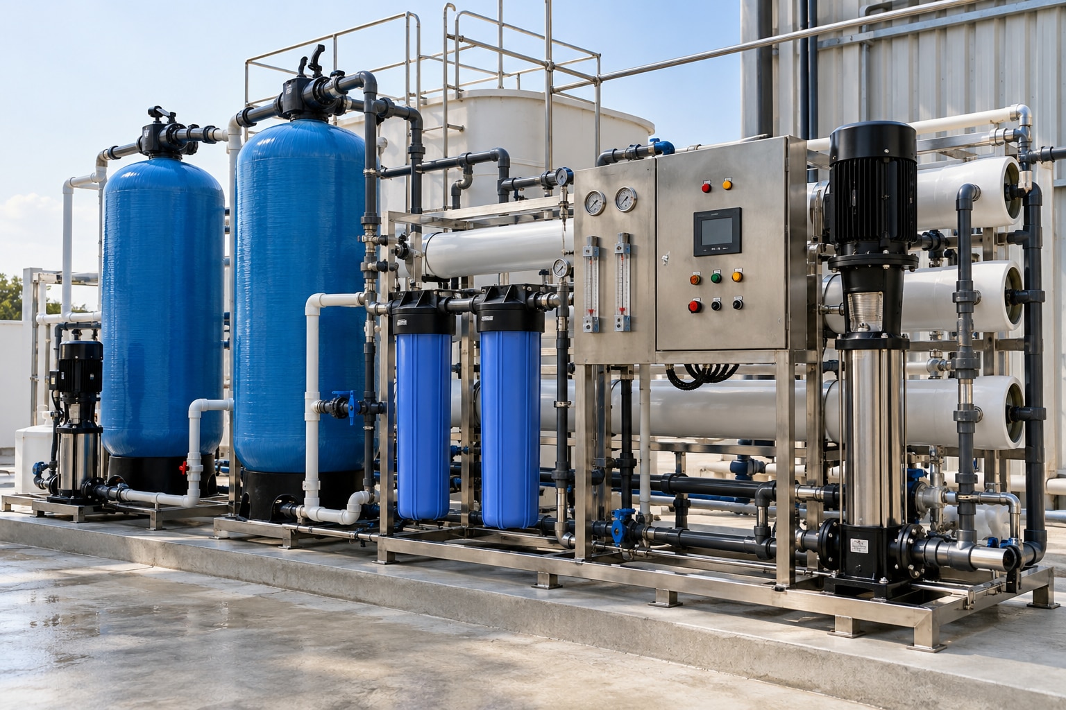 What Does Industrial RO Plant Installation Include in Nagpur