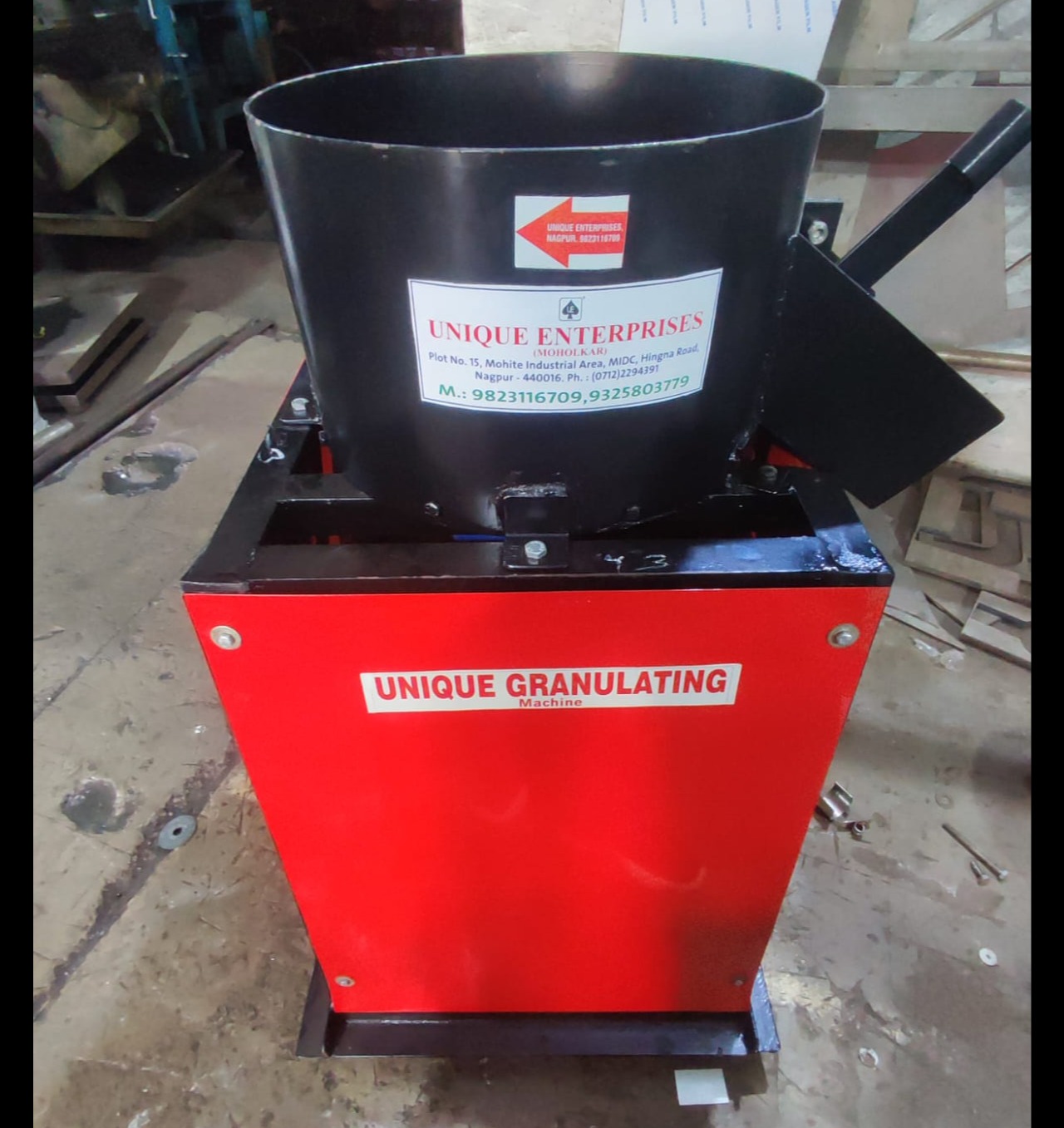 Disc granulator machine manufacturer and supplier in Nagpur, Bhandara, Gondia, Chandrapur, Gadchirol...