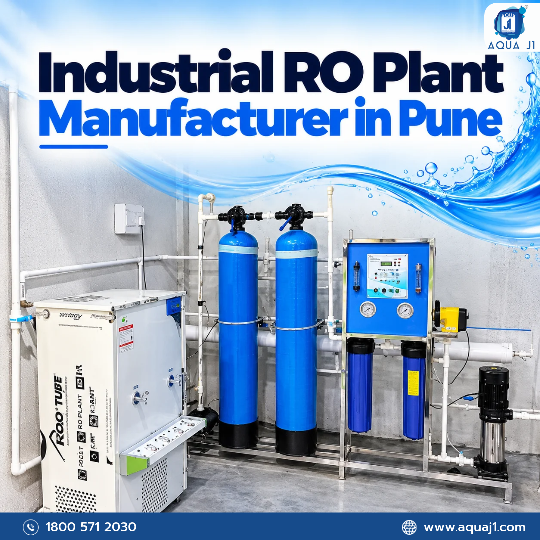 Industrial RO Plant Manufacturer in Pune | Aqua J1 Technologies
