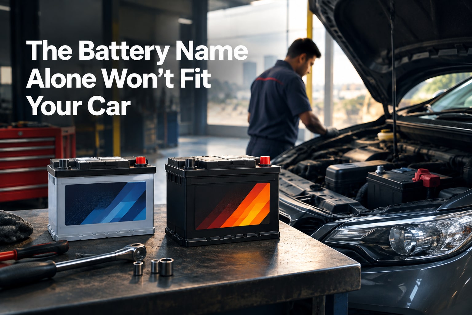 Exide Eezy Versus Exide Mileage at an Automotive Battery Dealer