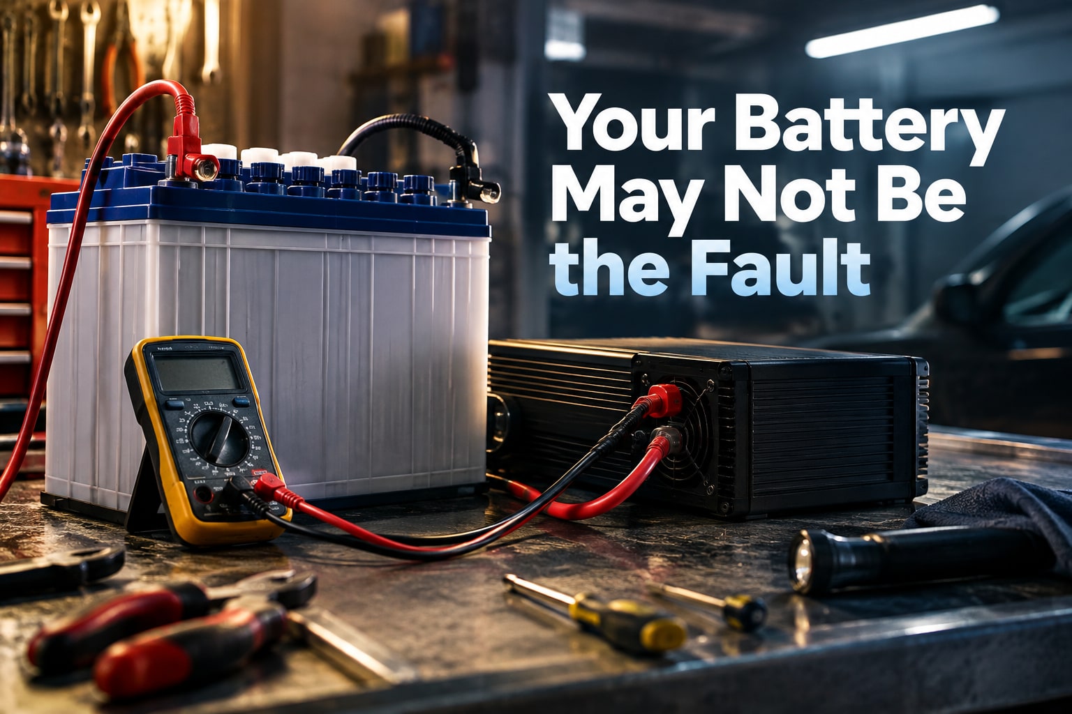 Exide Home Invatubular Backup Problems at an Exide Battery Shop