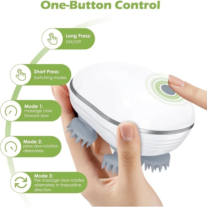 Electric Scalp Massager with 4 Heads Wholesale/Dropshipping Supplier India
