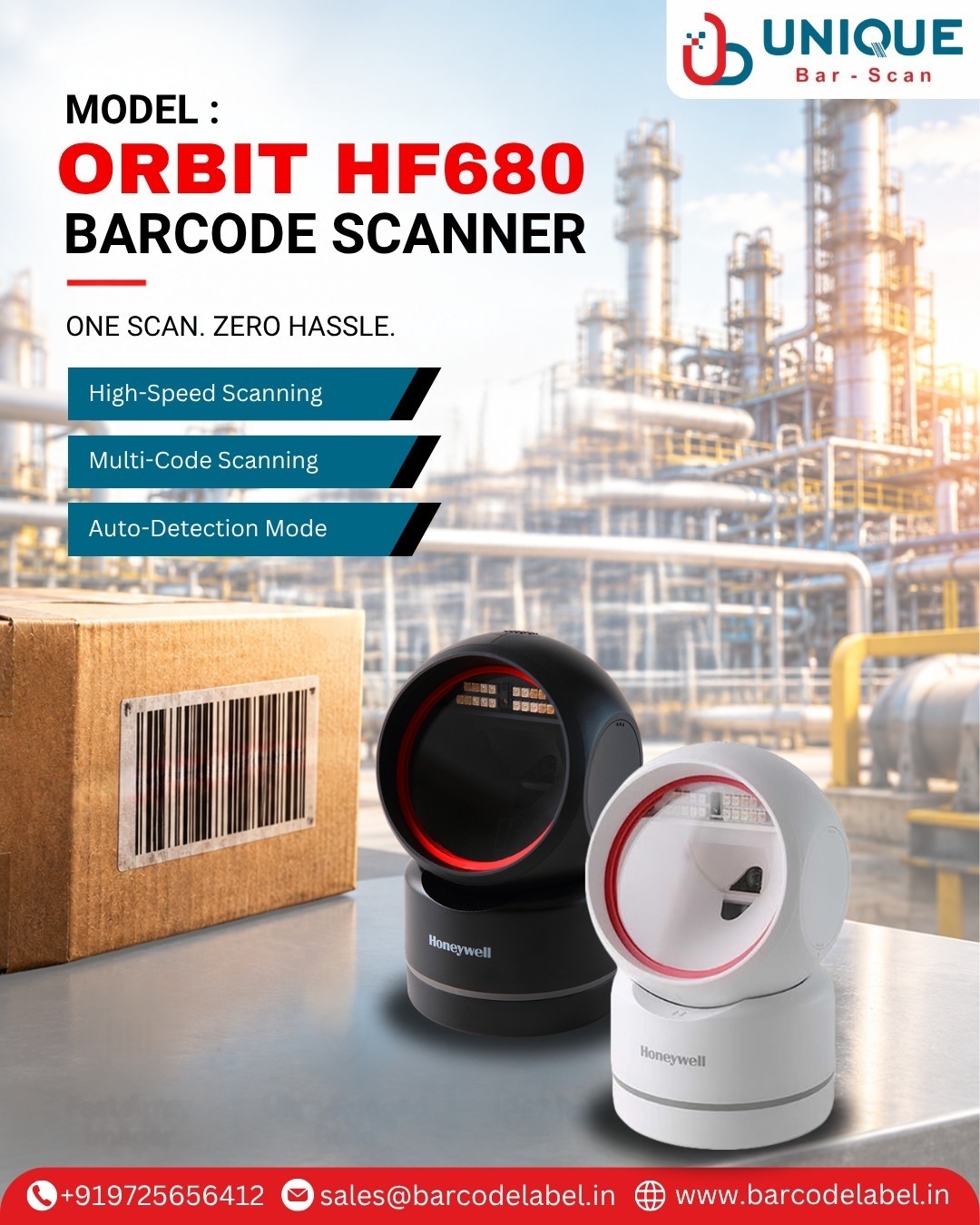 Honeywell Orbit HF680 Barcode Scanner in Ahmedabad