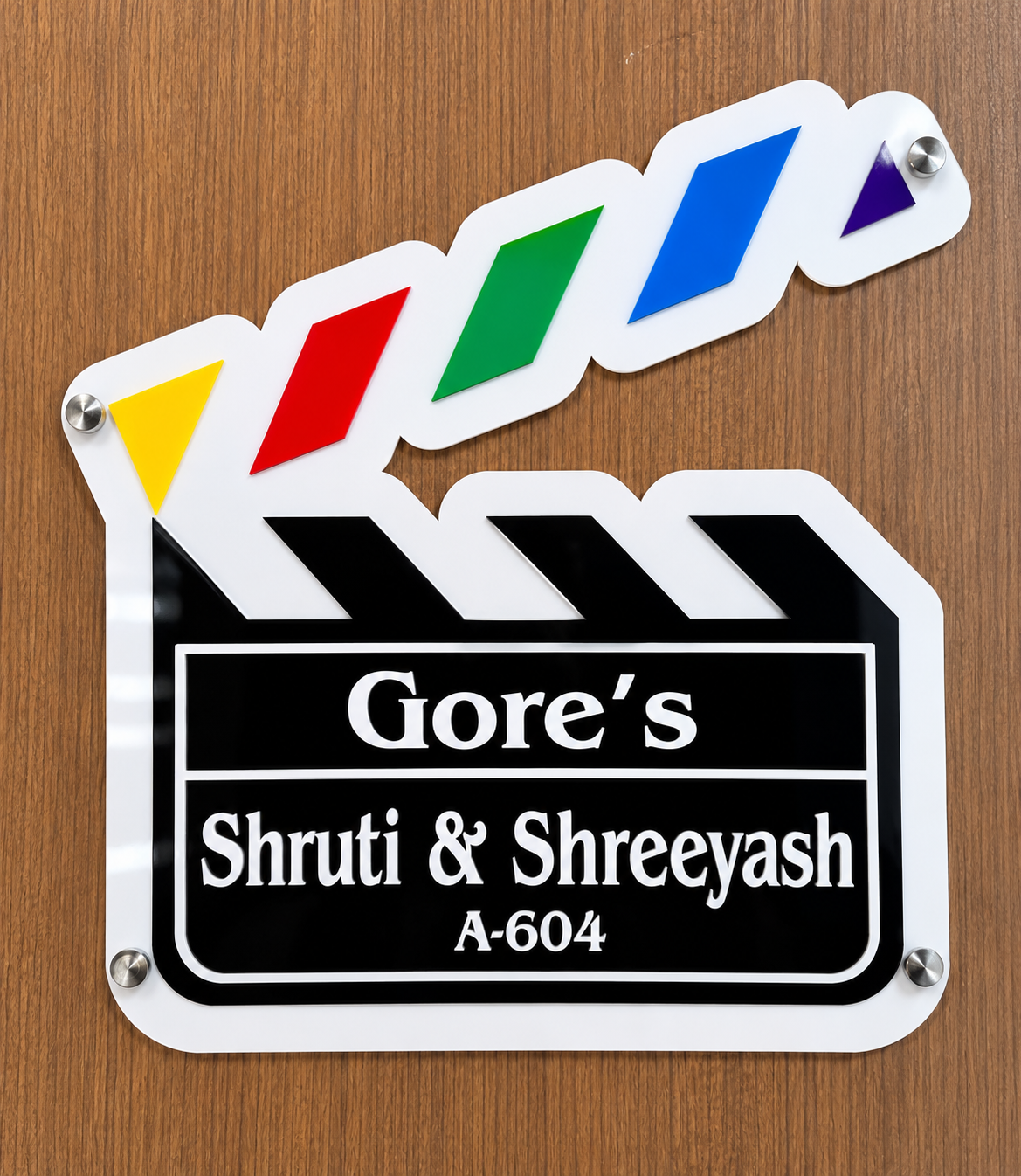 Customised Acrylic Door Name Plates In Nashik
