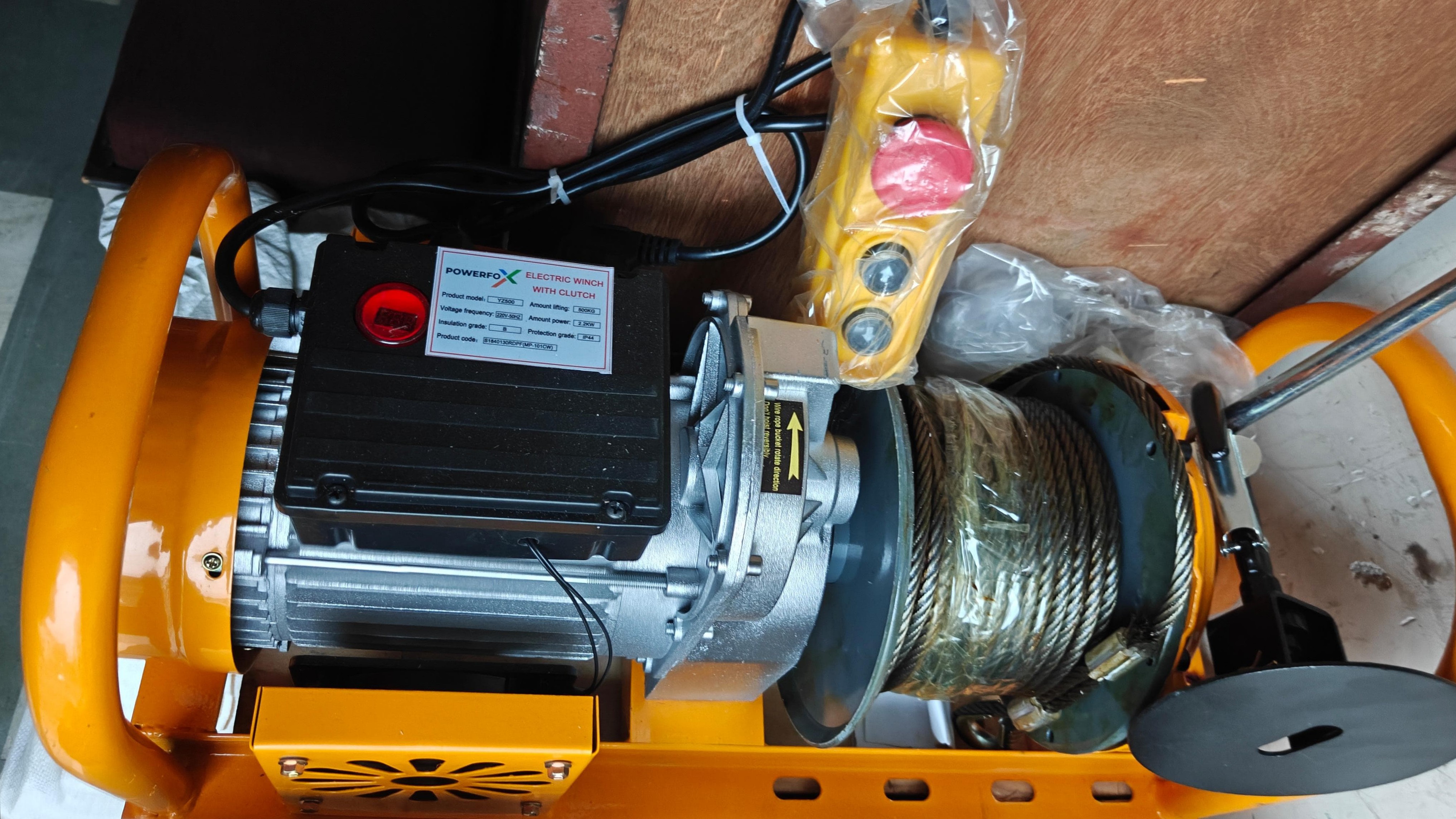 Electric Clutch Winch