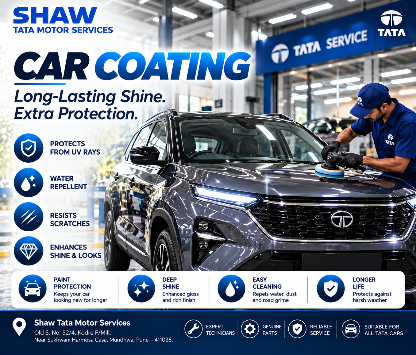 Shaw Tata Motor Services – Mirror-Like Shine. Lasting Protection.