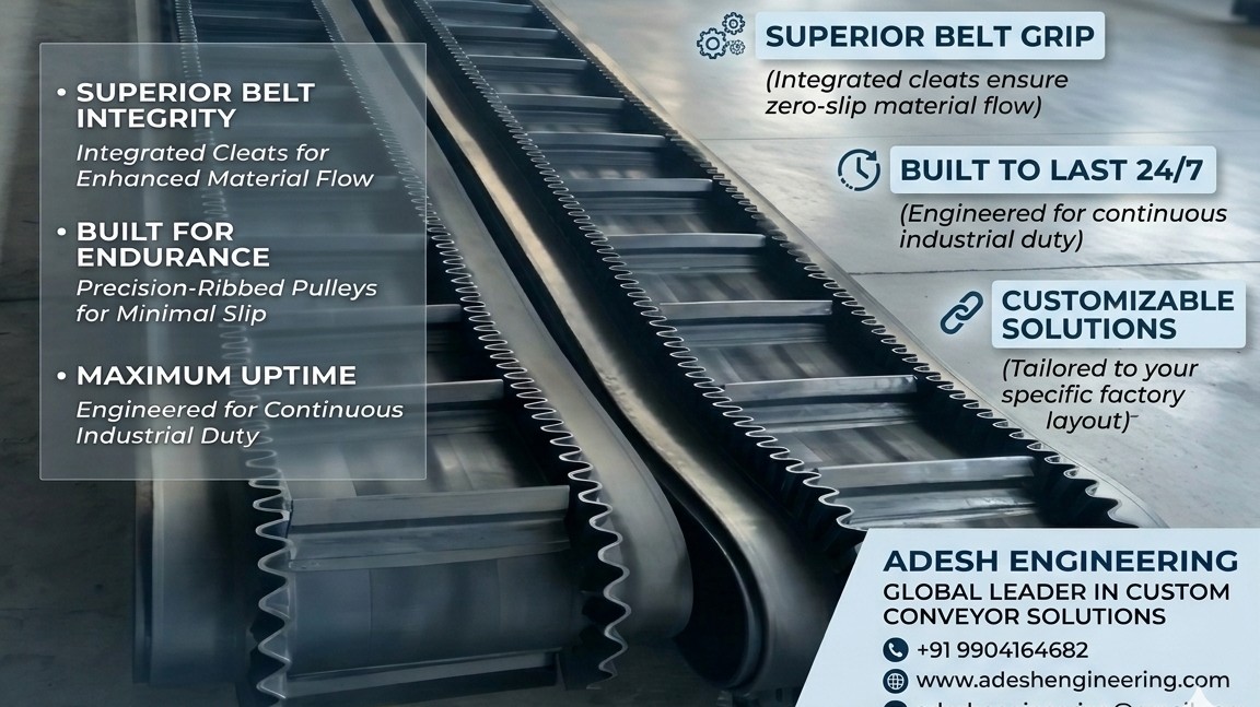 Looking for reliable industrial conveying solutions? ADESH ENGINEERING specializes in high-quality i...