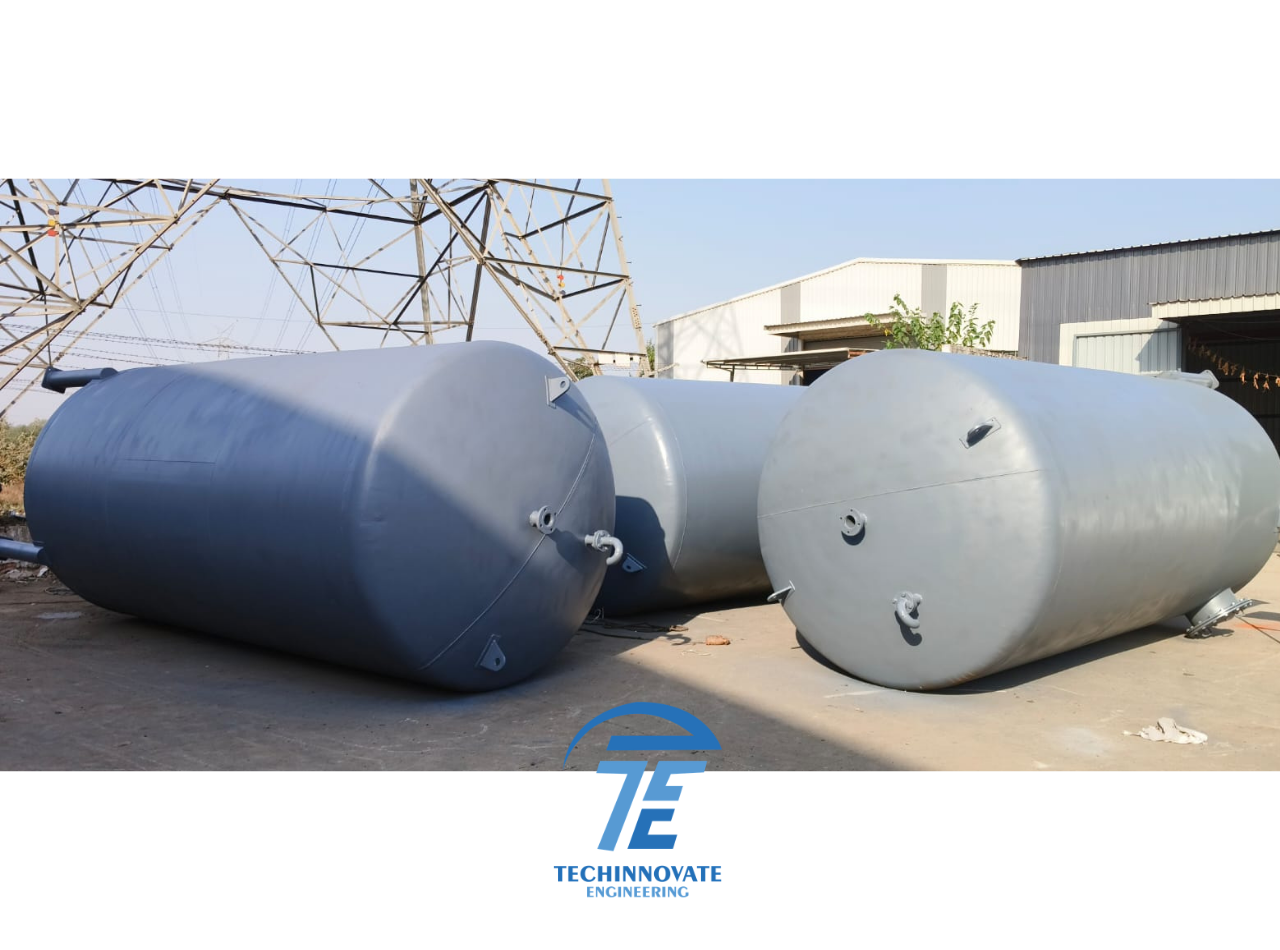 Horizontal Storage Tank Manufacturer in Gujarat | TechInnovate Engineering