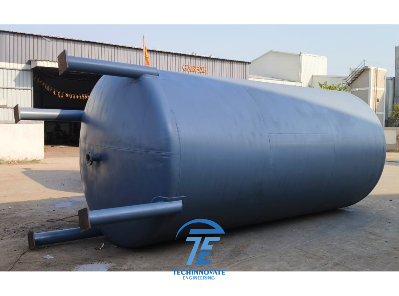 Industrial Horizontal Steel Tank Manufacturer in Gujarat