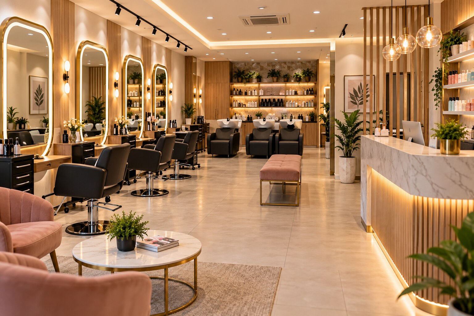 How an Interior Designer for Salon Can Plan Layout, Lighting and Customer Comfort