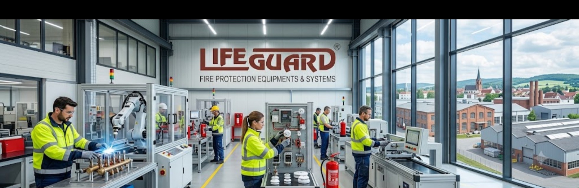 Manufacturing Plant Fire Protection Company in Europe