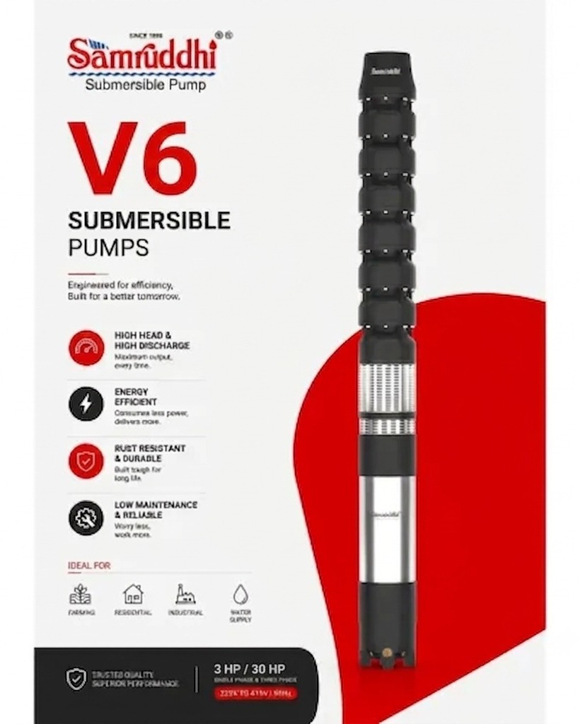 Agriculture submersible pump supplier in Dharashiv