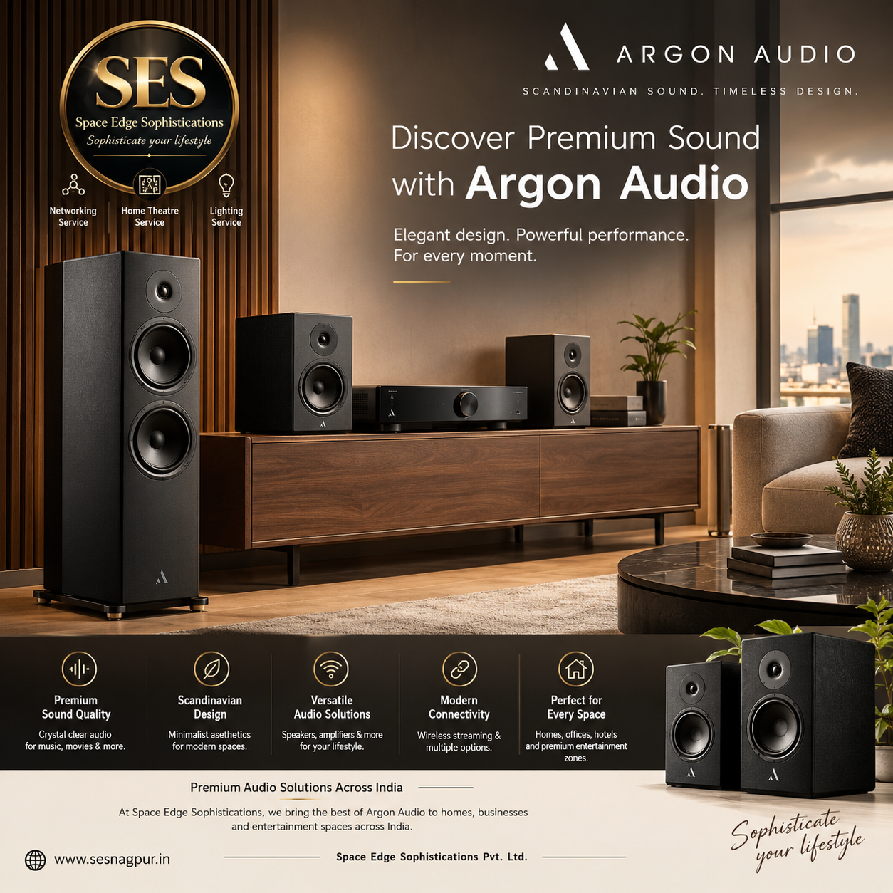 # Argon Audio ā Premium Audio Solutions Across India | Space Edge Sophistications