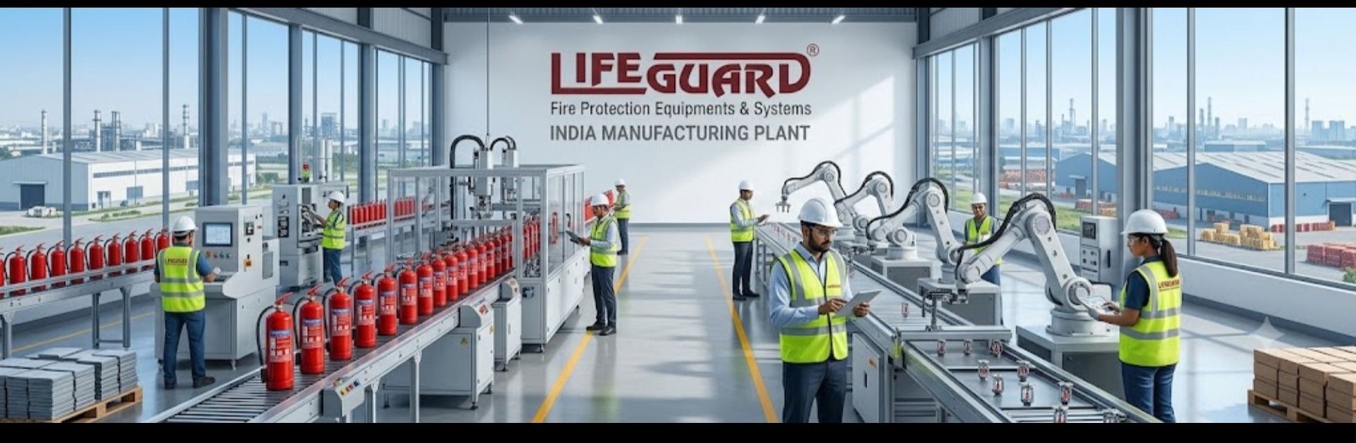 Manufacturing Plant Fire Safety Equipment Manufacturer in India